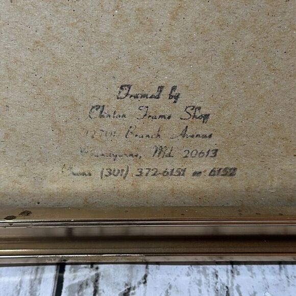 SUE WILLIS September Song mounted & Framed Teddy Bear Print Nursery Decor - Picture 7 of 9